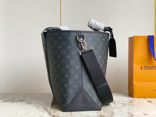 Louis Vuitton Weekend Tote NM Handbag - Black - Image 4