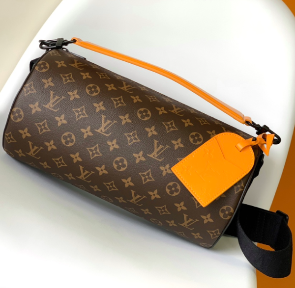 Louis Vuitton Monogram Single Soft Polochon Handbag