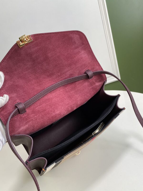 Burberry Small Crossbody Bag - Purple - Image 3