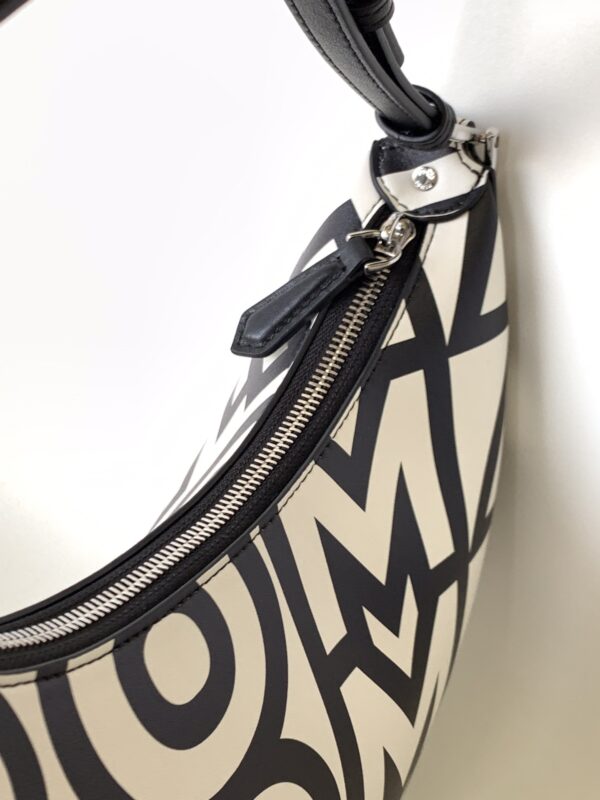 Fendi Roma and Marc HandBag - Black/White - Image 2