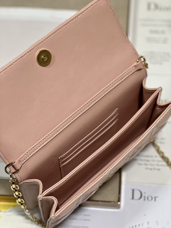 Dior Pearl Clutch - Patent Leather Pink - Image 2