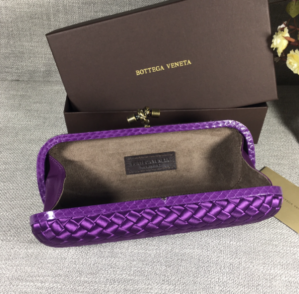 Bottega Veneta Large Classic Dinner Bag - Purple - Image 4