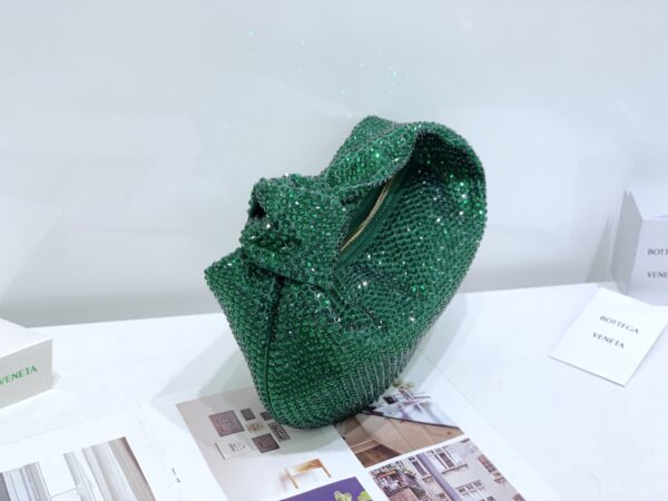 Bottega Veneta Mini Jodie Chinese Valentine’s Day Handbag - Green - Image 4