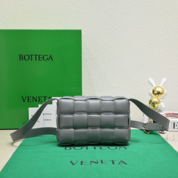 Bottega Veneta Mini Padded Bag - Gray - Image 5