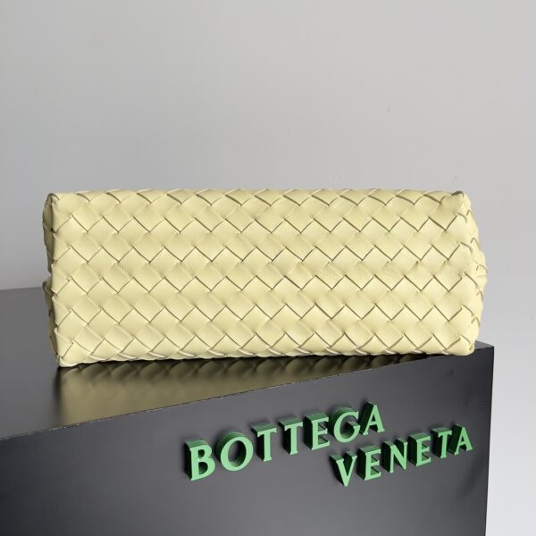 Bottega Veneta Andiamo Woven Handbag - Caramel - Image 4