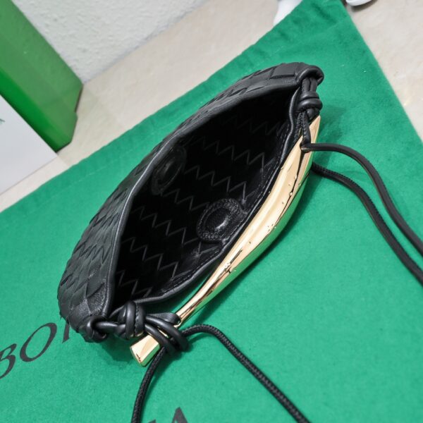 Bottega Veneta Mini Sardine Handbag - Black - Image 2