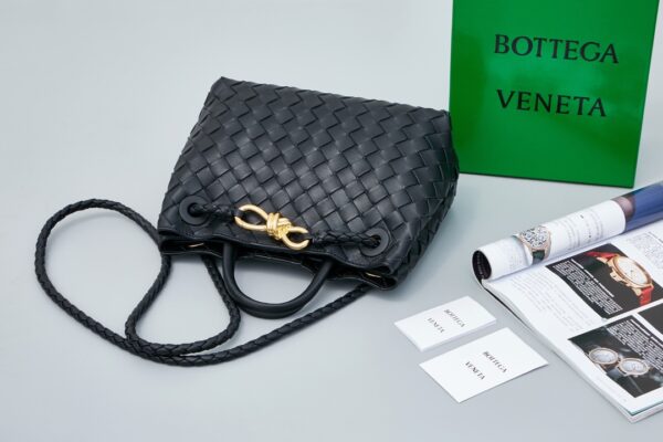 Bottega Veneta Andiamo Handbag - Black - Image 5