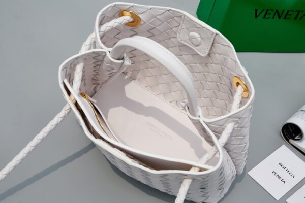 Bottega Veneta Andiamo Handbag - White - Image 4