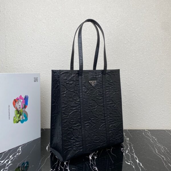 Prada Small Tote Bag - Black - Image 5