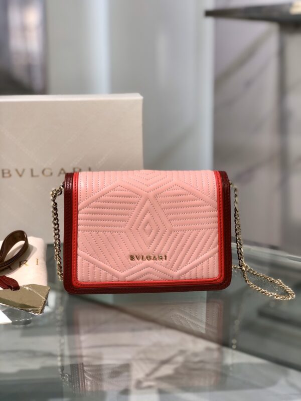 Bulgari Serpenti Forever Snake-Shaped Handbag - Pink - Image 4