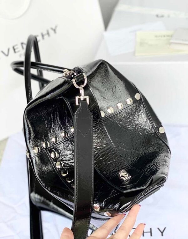 Givenchy Huadan Antigona Handbag - Black - Image 5