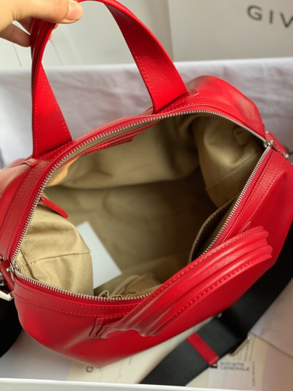 Givenchy Nightingale Calfskin Handbag - Red - Image 3