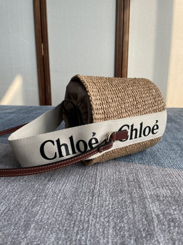 Chloe’s Small Woody Basket Vegetable Basket Bucket Bag - Image 2