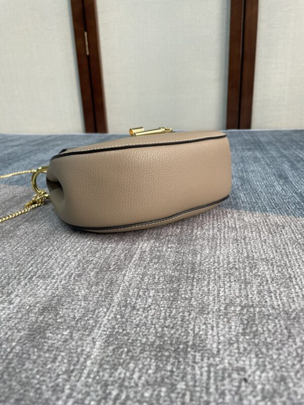 Chloe Mini Drew Piggy Bag - Elephant Gray - Image 3