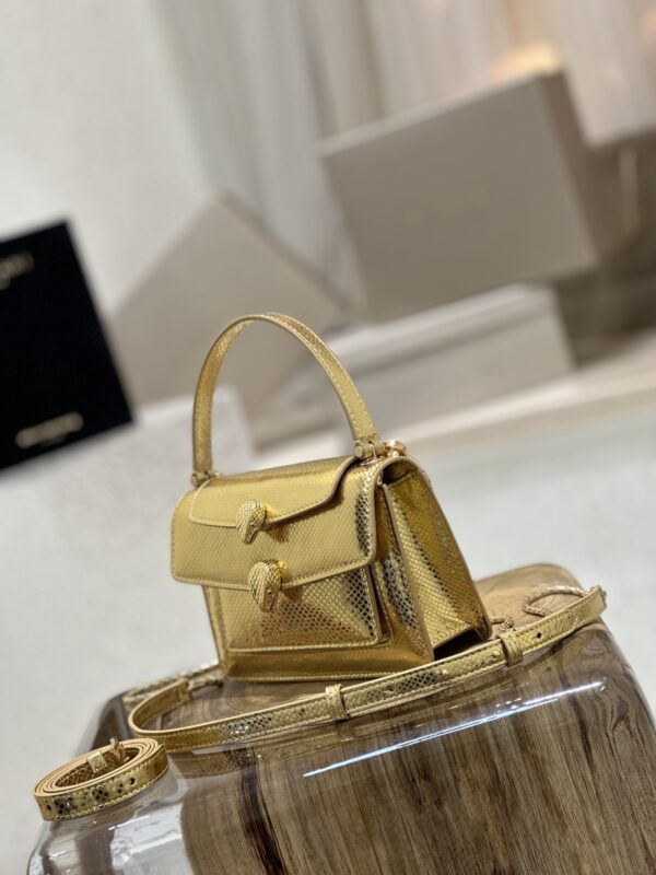 Bulgari Alexander Wan Handbag - Golden - Image 5