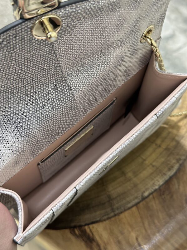 Bulgari Water Snake Skin Snake Head Bag - Image 2