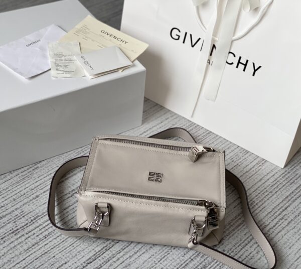 Givenchy G’s Pandora Magic Box Small Handbag - White - Image 5