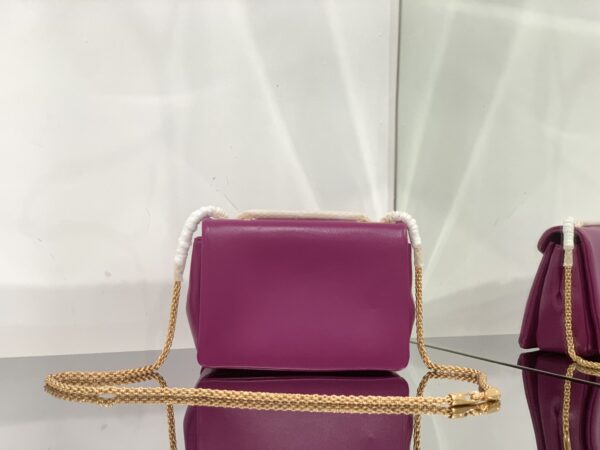 Valentino Liustud Tofu Bag - Purple - Image 4