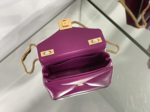 Valentino Liustud Tofu Bag - Purple - Image 2