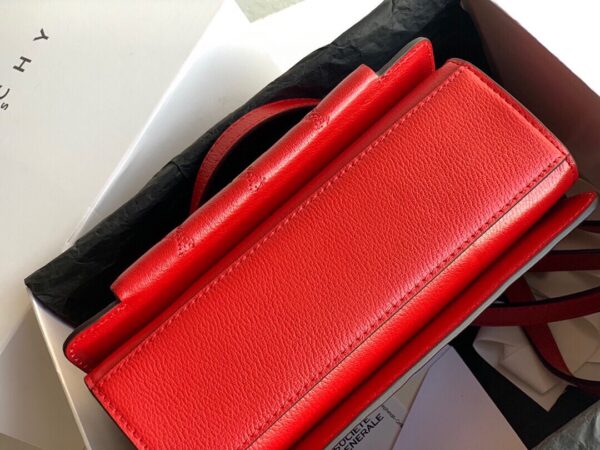 Givenchy Gv3 Diamond Series Small Handbag - Red - Image 5