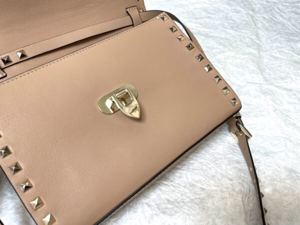 Valentino Messenger Falling Pattern Bag - Apricot - Image 3