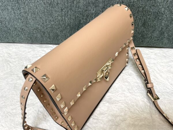 Valentino Messenger Falling Pattern Bag - Apricot - Image 4