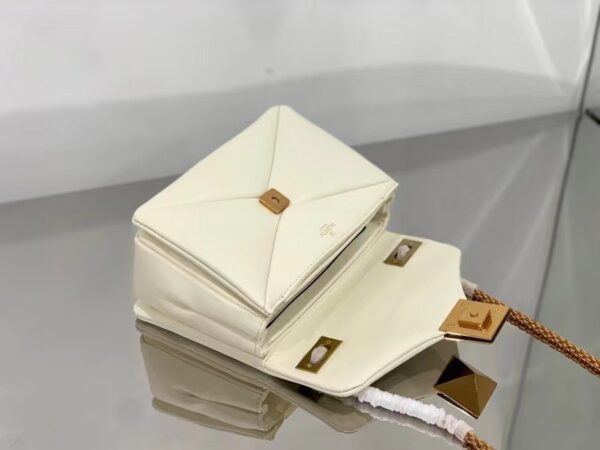 Valentino Liustud Tofu Bag - White - Image 3