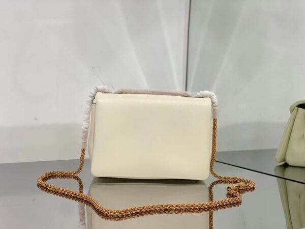 Valentino Liustud Tofu Bag - White - Image 5